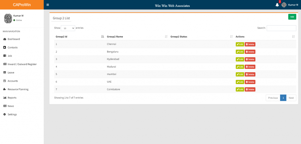 Security control For CA Office Management Software